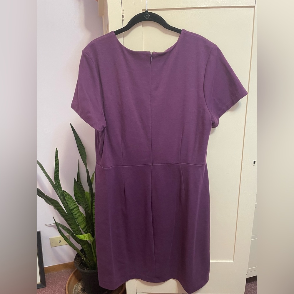 Old Navy Purple Work Dress